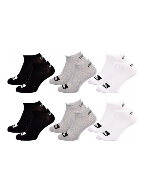 Meias quiksilver sneaker - pack de 6 - Kiabi Meias quiksilver sneaker - pack de 6 - Kiabi