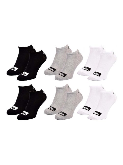 Meias quiksilver sneaker - pack de 6 - Kiabi Meias quiksilver sneaker - pack de 6 - Kiabi