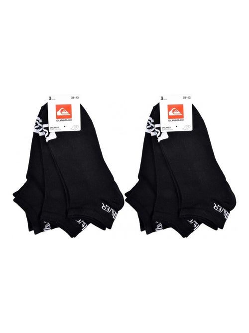 Meias QUIKSILVER SNEAKER - Pack de 6 - Kiabi Meias QUIKSILVER SNEAKER - Pack de 6 - Kiabi