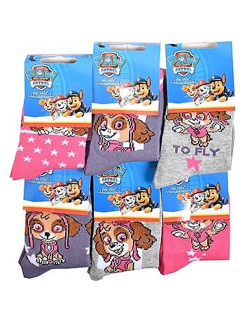 Meias Rapariga Licença PACK 12 PARES PAW PATROL