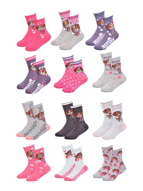 Meias Rapariga Licença PACK 12 PARES PAW PATROL - Kiabi Meias Rapariga Licença PACK 12 PARES PAW PATROL - Kiabi