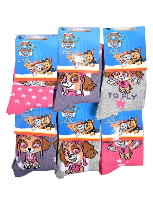 Meias Rapariga Licença PACK 12 PARES PAW PATROL - Kiabi Meias Rapariga Licença PACK 12 PARES PAW PATROL - Kiabi