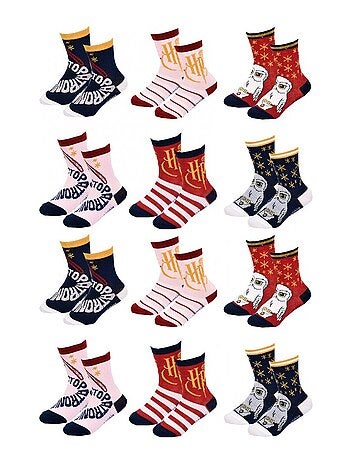 Meias Rapariga Pack 12 Pares LA REINE DES NEIGES