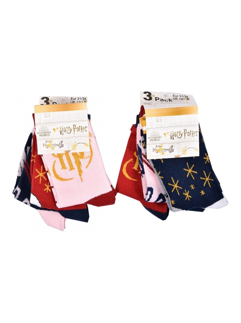 Meias Rapariga Pack 12 Pares LA REINE DES NEIGES Branco Multicolor Cinza - Kiabi