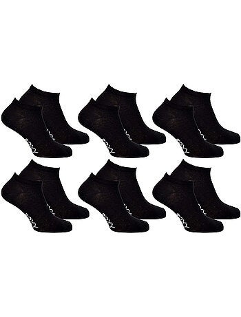 Meias rapariga sneaker pack 6 roxy - algodão respirante