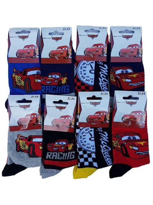 Meias Rapaz Licença PACK DE 12 PARES CARS - Kiabi Meias Rapaz Licença PACK DE 12 PARES CARS - Kiabi
