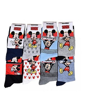 Meias Rapaz Licença PACK DE 12 PARES MICKEY
