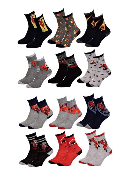Meias Rapaz Licença PACK DE 12 PARES OS INDESTRUTÍVEIS - Kiabi Meias Rapaz Licença PACK DE 12 PARES OS INDESTRUTÍVEIS - Kiabi