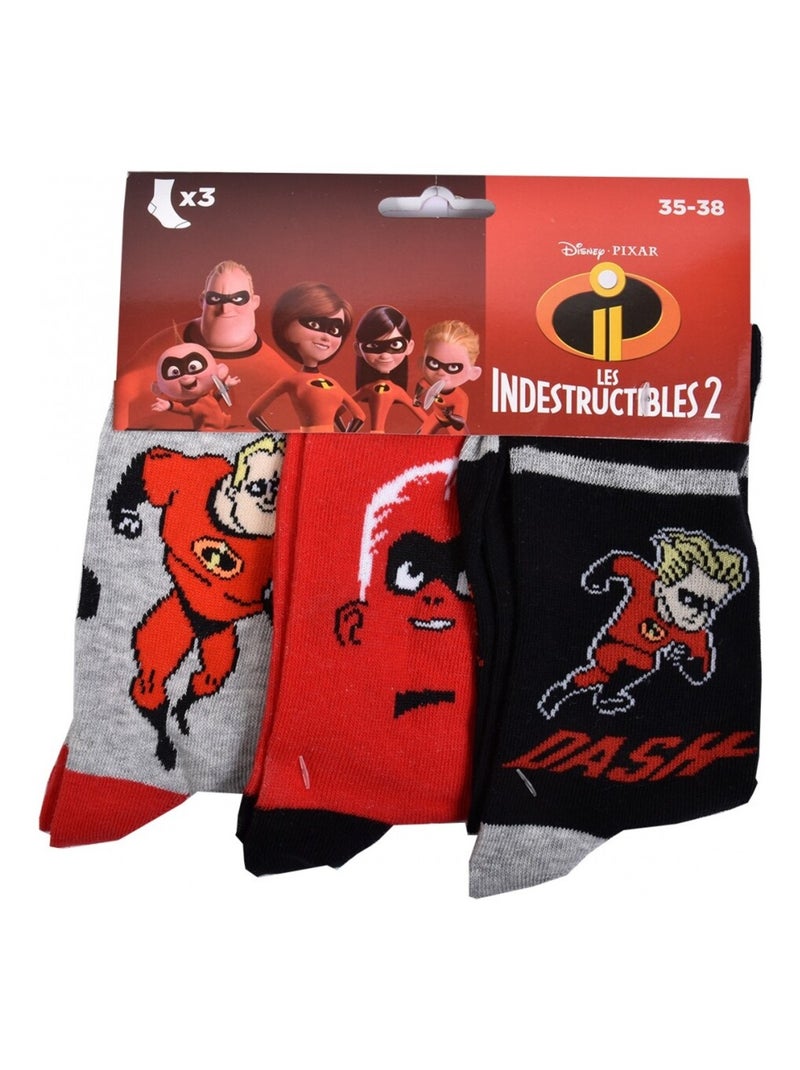 Meias Rapaz Licença PACK DE 12 PARES OS INDESTRUTÍVEIS Preto Vermelho Cinza - Kiabi