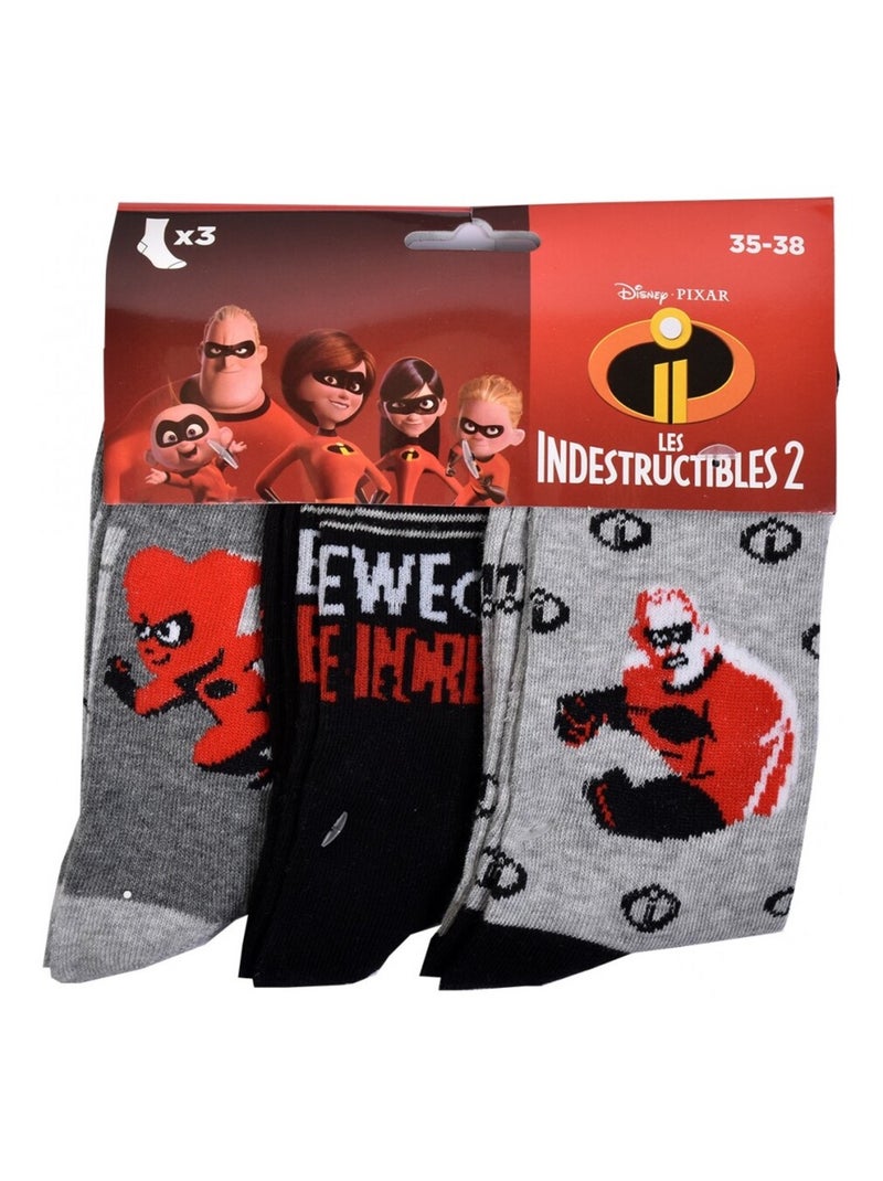 Meias Rapaz Licença PACK DE 12 PARES OS INDESTRUTÍVEIS Preto Vermelho Cinza - Kiabi
