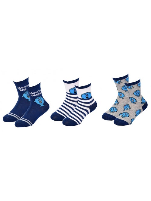 Meias Rapaz Licença PACK DE 3 PARES - Kiabi Meias Rapaz Licença PACK DE 3 PARES - Kiabi