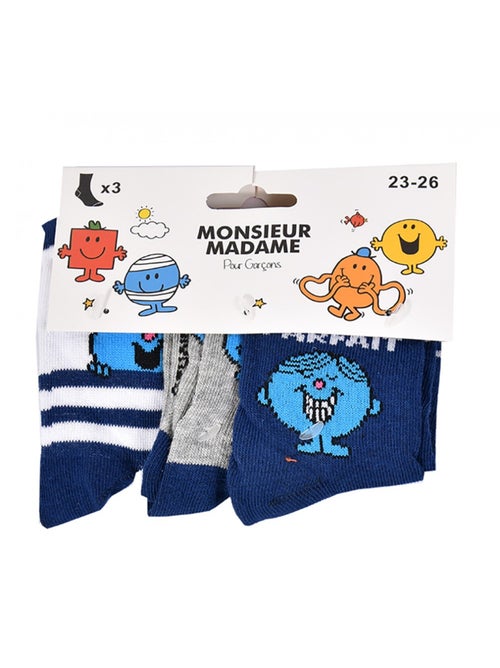 Meias Rapaz Licença PACK DE 3 PARES - Kiabi Meias Rapaz Licença PACK DE 3 PARES - Kiabi