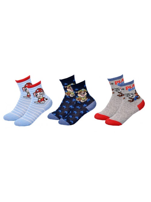 Meias Rapaz Licença PACK DE 3 PARES - Kiabi Meias Rapaz Licença PACK DE 3 PARES - Kiabi