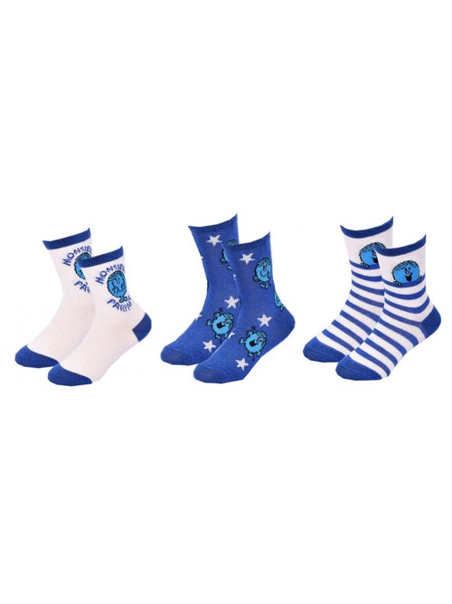 Meias Rapaz Licença PACK DE 3 PARES - Kiabi Meias Rapaz Licença PACK DE 3 PARES - Kiabi