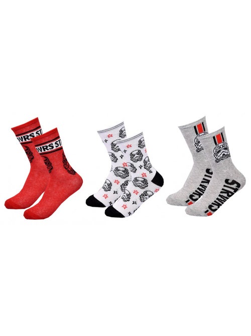 Meias Rapaz Licença PACK DE 3 PARES - Kiabi Meias Rapaz Licença PACK DE 3 PARES - Kiabi