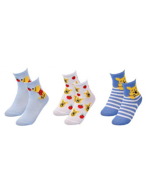 Meias Rapaz Licença PACK DE 3 PARES - Kiabi Meias Rapaz Licença PACK DE 3 PARES - Kiabi
