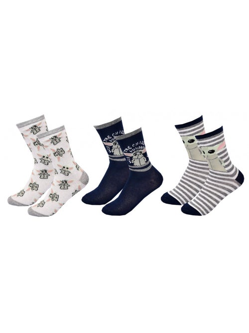 Meias Rapaz Licença PACK DE 3 PARES - Kiabi Meias Rapaz Licença PACK DE 3 PARES - Kiabi