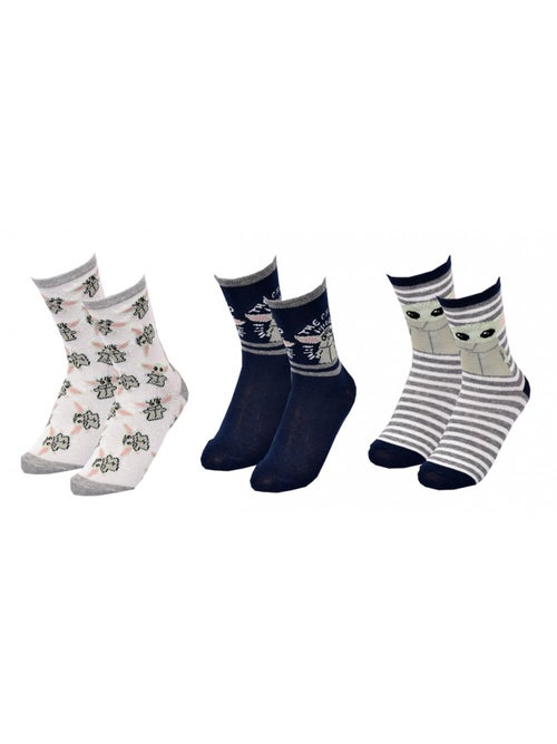 Meias Rapaz Licença PACK DE 3 PARES - Kiabi Meias Rapaz Licença PACK DE 3 PARES - Kiabi