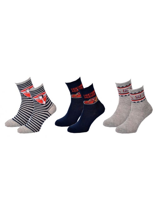 Meias Rapaz Licença PACK DE 3 PARES - Kiabi Meias Rapaz Licença PACK DE 3 PARES - Kiabi