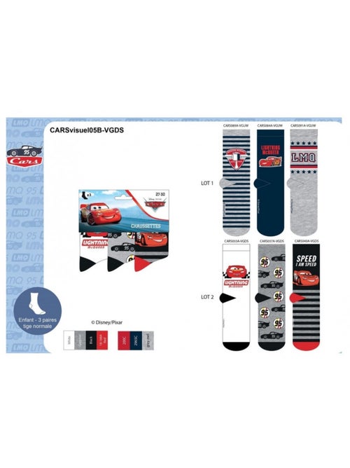Meias Rapaz Licença PACK DE 3 PARES - Kiabi Meias Rapaz Licença PACK DE 3 PARES - Kiabi