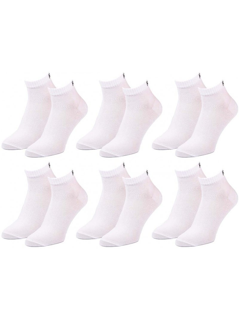 Meias roxy quarter - pack de 6 Multicolorido - Kiabi