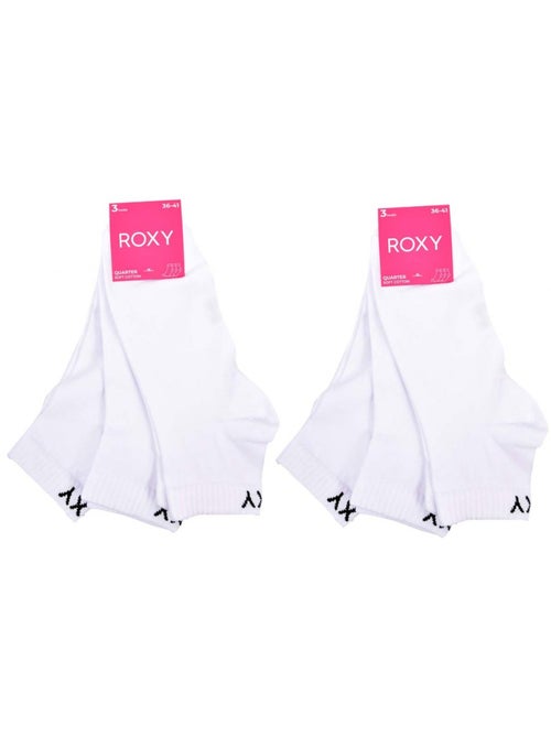 Meias roxy quarter - pack de 6 - Kiabi Meias roxy quarter - pack de 6 - Kiabi