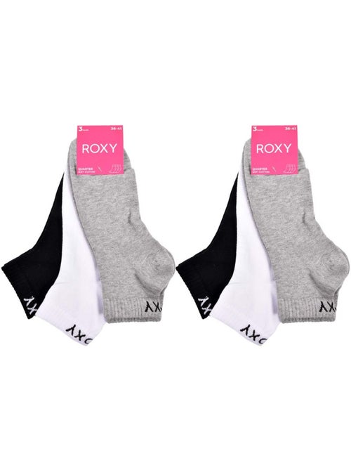 Meias roxy quarter - pack de 6 - Kiabi Meias roxy quarter - pack de 6 - Kiabi