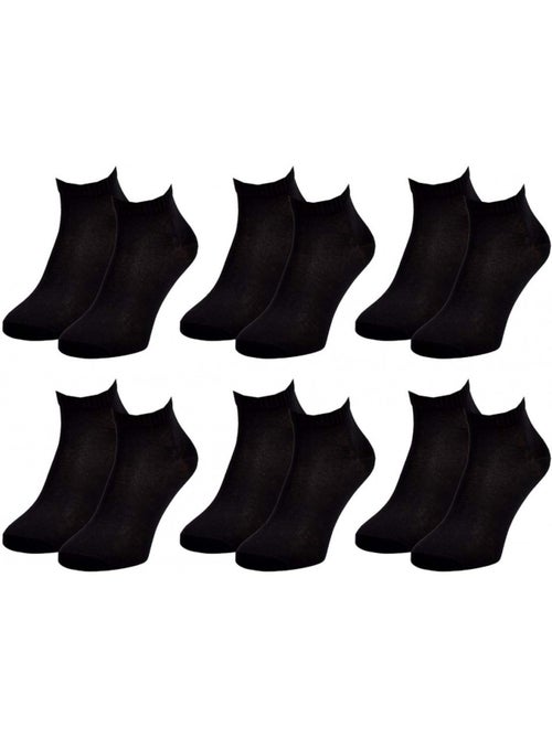 Meias roxy quarter - pack de 6 - Kiabi Meias roxy quarter - pack de 6 - Kiabi