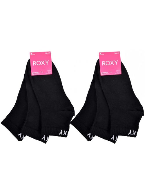 Meias roxy quarter - pack de 6 - Kiabi Meias roxy quarter - pack de 6 - Kiabi