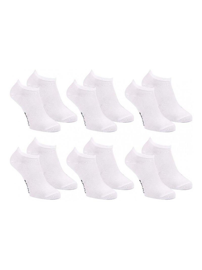 Meias ROXY SNEAKER - Pack de 6 Branco - Kiabi