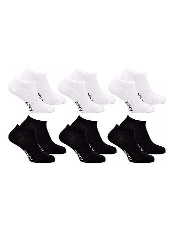 Meias roxy sneaker - pack de 6
