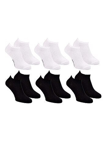 Meias roxy sneaker - pack de 6