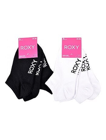 Meias roxy sneaker - pack de 6