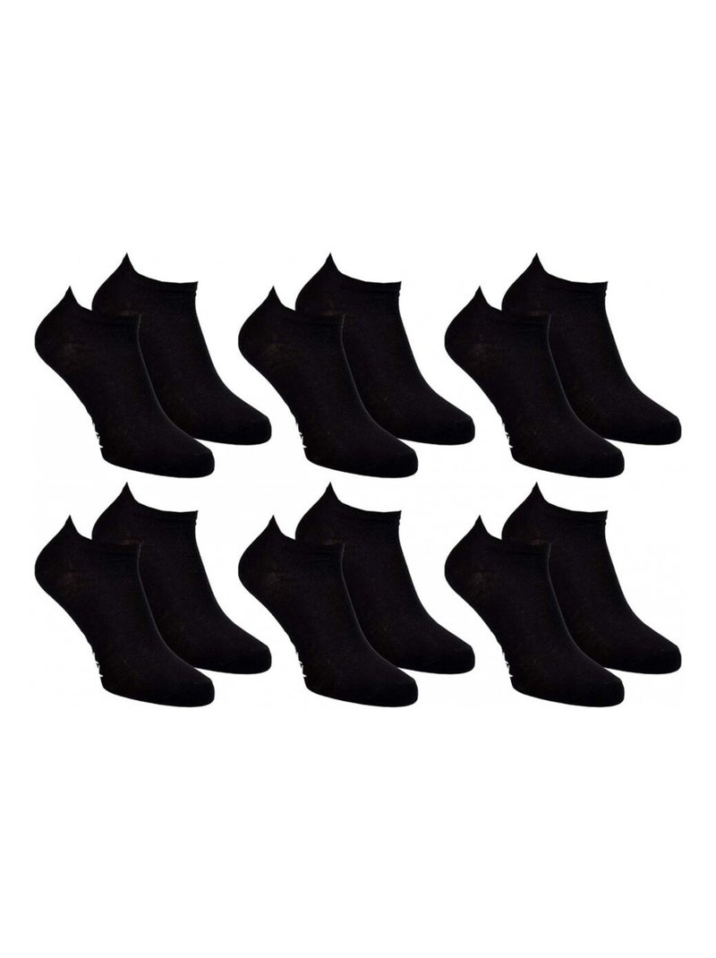 Meias ROXY SNEAKER - Pack de 6 Preto - Kiabi