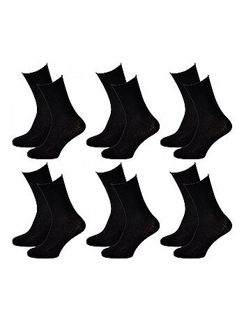 Meias sem elastico mulher Pernas sensíveis - Pack de 12