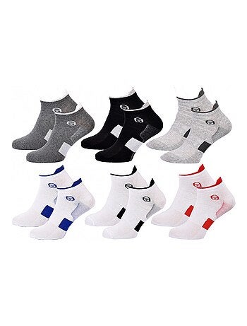 Meias sergio tacchini - pack de 6