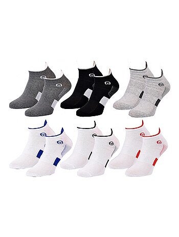 Meias sergio tacchini - pack de 6