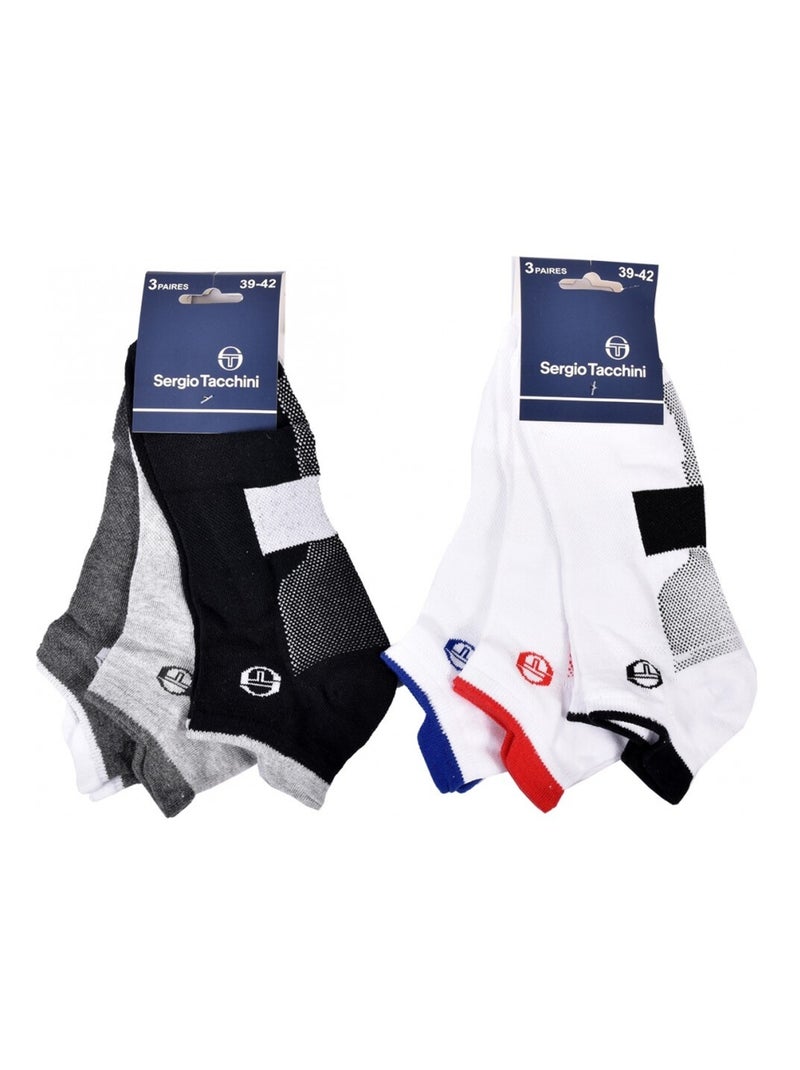 Meias sergio tacchini - pack de 6 Dourado/Ouro - Kiabi