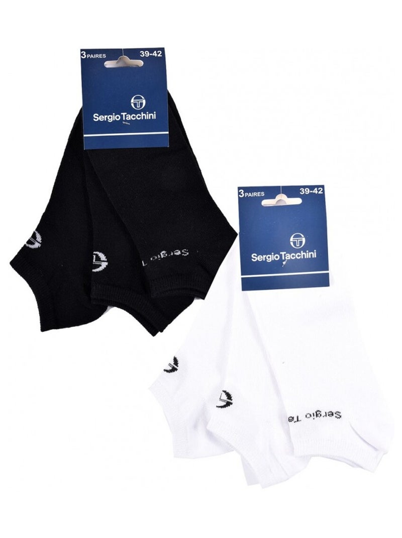 Meias Sergio Tacchini - Pack de 6 Multicolorido - Kiabi