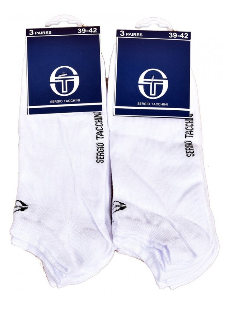 Meias sergio tacchini - pack de 6 Multicolorido - Kiabi