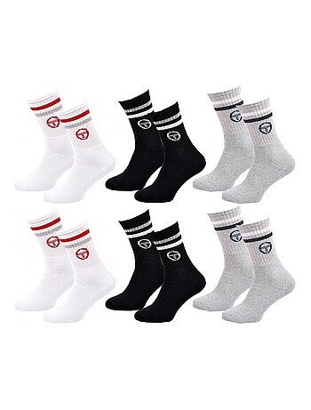Meias Sergio Tacchini - Pack de 6
