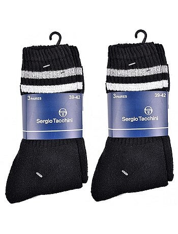 Meias Sergio Tacchini - Pack de 6