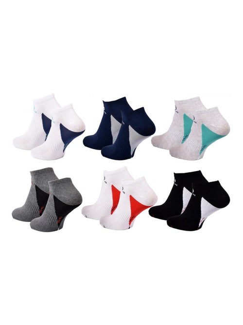 Meias sergio tacchini - pack de 6 - Kiabi Meias sergio tacchini - pack de 6 - Kiabi