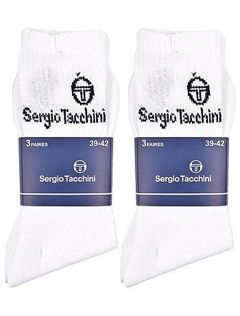 Meias Sergio Tacchini - Pack de 6