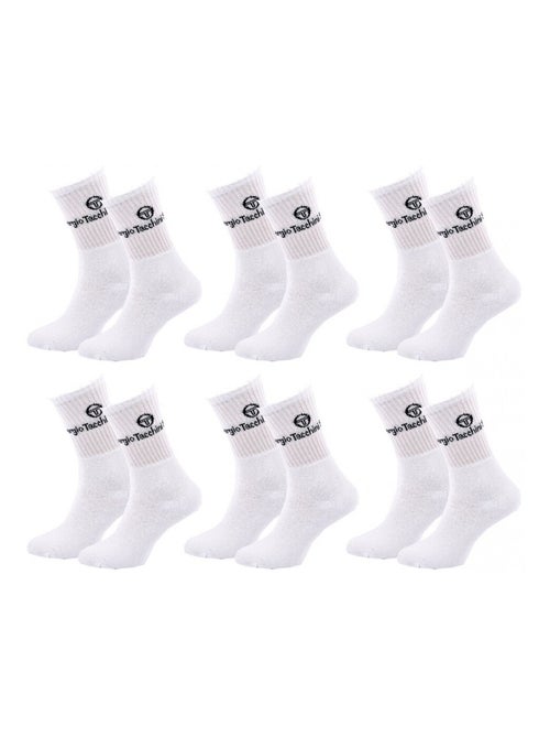 Meias Sergio Tacchini - Pack de 6 - Kiabi Meias Sergio Tacchini - Pack de 6 - Kiabi
