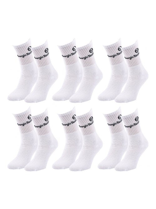 Meias Sergio Tacchini - Pack de 6 - Kiabi Meias Sergio Tacchini - Pack de 6 - Kiabi