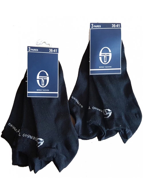 Meias Sergio Tacchini - Pack de 6 - Kiabi Meias Sergio Tacchini - Pack de 6 - Kiabi