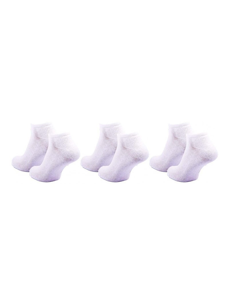 Meias sergio tacchini sneaker - pack de 3 Multicolorido - Kiabi