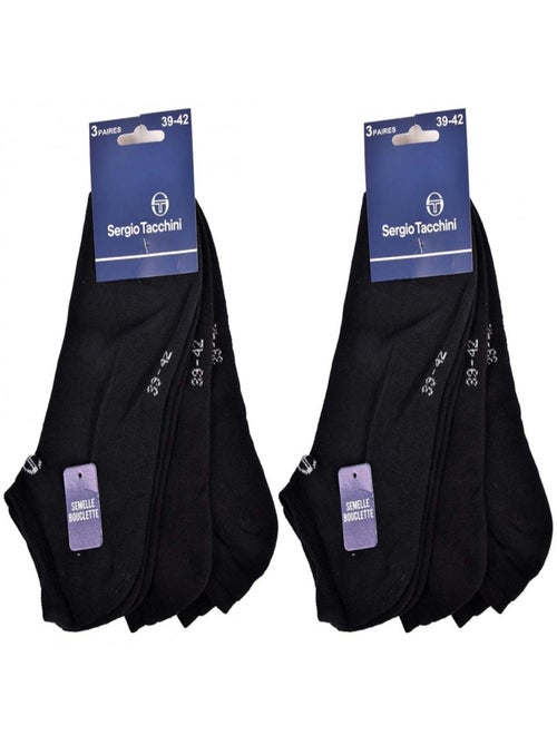 Meias sergio tacchini sneaker - pack de 6 - Kiabi Meias sergio tacchini sneaker - pack de 6 - Kiabi