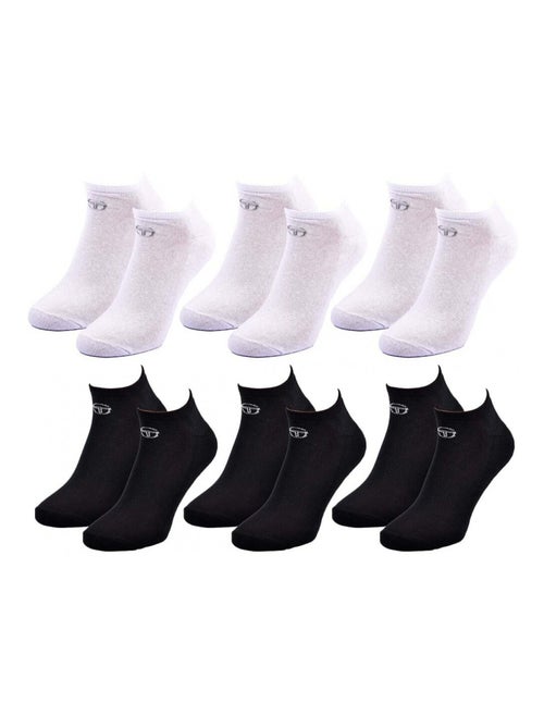 Meias sergio tacchini sneaker - pack de 6 - Kiabi Meias sergio tacchini sneaker - pack de 6 - Kiabi